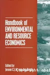 Handbook of environmental and resource economics