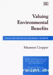 Valuing environmental benefits