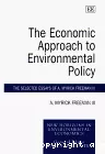 The economic approach to environmental policy