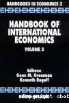 Handbook of international economics