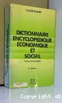 Dictionnaire encyclopédique économique et social