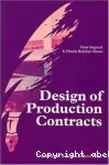 Design of production contracts