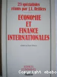 Economie et finance internationales