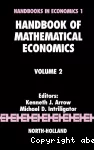 Handbook of mathematical economics