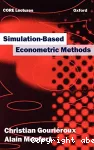 Simulation-based econometric methods