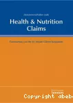 Health & nutrition claims