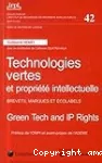 Technologies vertes et propriété intellectuelle