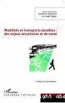 Mobilités et transports durables