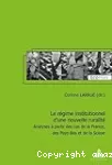 Le régime institutionnel d'une nouvelle ruralité