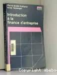 Introduction à la finance d'entreprise