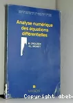 Analyse numérique des équations différentielles