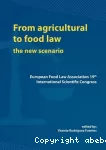 From agricultural to food law