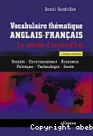 Vocabulaire thématique anglais-français