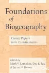 Foundations of biogeography