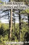 Forest resource economics and finance