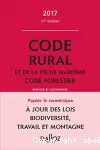 Code rural et de la pêche maritime ; Code forestier