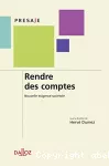 Rendre des comptes