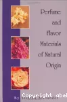 Perfume and flavor materials of natural origin