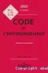 Code de l'environnement