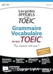 Grammaire, vocabulaire du test TOEIC
