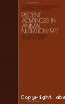 Recent advances in animal nutrition, 1977