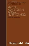 Recent advances in animal nutrition, 1982