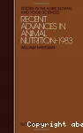 Recent advances in animal nutrition, 1983