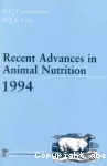 Recent advances in animal nutrition, 1994