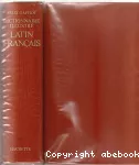 Dictionnaire latin-français