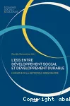 L'économie sociale et solidaire entre développement social et développement durable