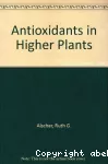 Antioxidants in higher plants