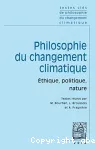 Philosophie du changement climatique