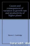 Causes and consequences of variation in growth rate and productivity of higher plants