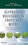 Glyphosate resistance in crops and weeds