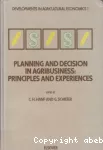 Planning and decision in agribusiness