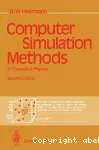 Computer simulation methods in theoretical physics