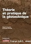 Théorie et pratique de la géotechnique