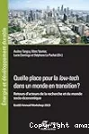 Quelle place pour la low-tech dans un monde en transition ?