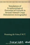 Simulation of ecophysiological processes of growth in several annual crops