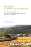 Economie de l'exploitation agricole