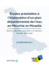 Etudes préalables à l’élaboration d’un plan départemental de l’eau en Meurthe-et-Moselle