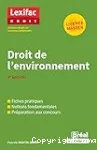 Droit de l'environnement