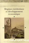 Régimes territoriaux et développement économique