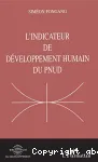 L'indicateur de développement humain du PNUD