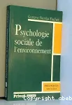 Psychologie sociale de l'environnement