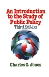 An introduction to the study of public policy