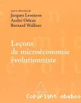 Leçons de microéconomie évolutionniste