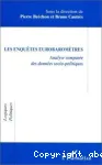 Les enquêtes eurobaromètres : analyse comparée des données socio-politiques
