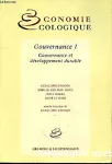 Gouvernance I : Gouvernance et développement durable