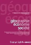 Géographie, économie, société